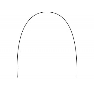 Archi NiTi 19x25 superiori ovali