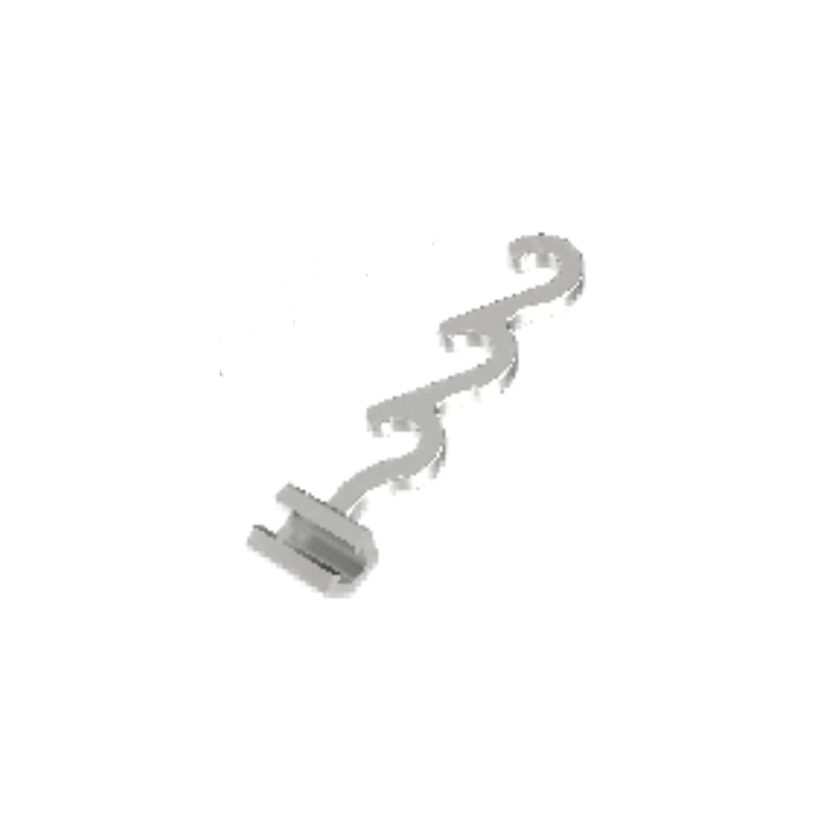Ganci a spirale da crimpare sx
