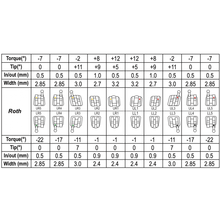Zaffiro Roth Brackets