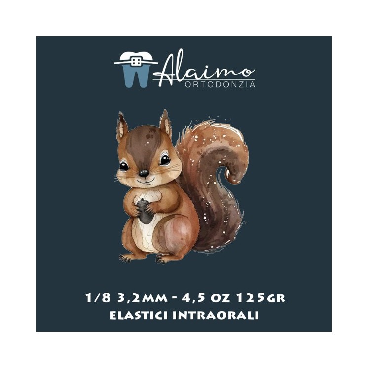 Elastici intraorali 1/8 3,2mm 4,5oz