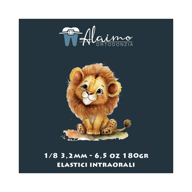 Elastici intraorali 1/8 3,2mm 6,5oz LATEX FREE