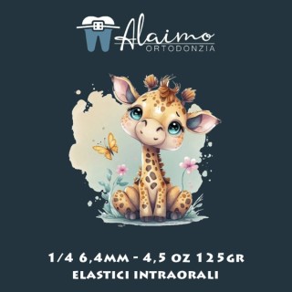 Elastici intraorali 1/4 6,4mm 4,5oz LATEX FREE