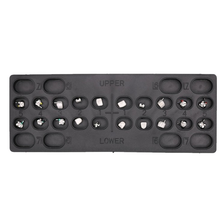 Ceramic self-ligating MBT Brackets