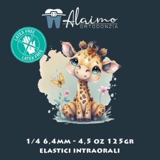 Elastici intraorali 1/4 6,4mm 4,5oz LATEX FREE