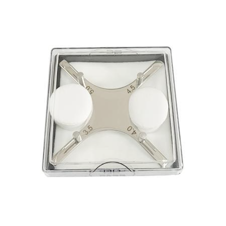 Posizionatore brackets a "X"