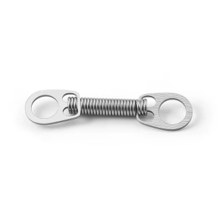 Molla chiusa NiTi 0,10"-12mm con occhiello