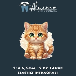 Elastici intraorali 1/4 6,5mm 5oz