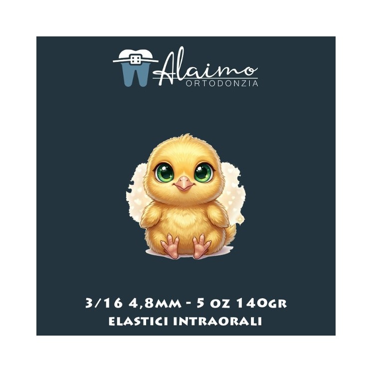 Elastici intraorali 3/16 4,8mm 5oz