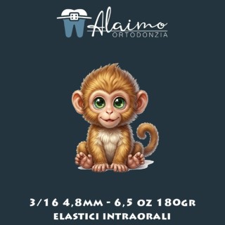 Elastici intraorali 3/16 4,8mm 6,5oz